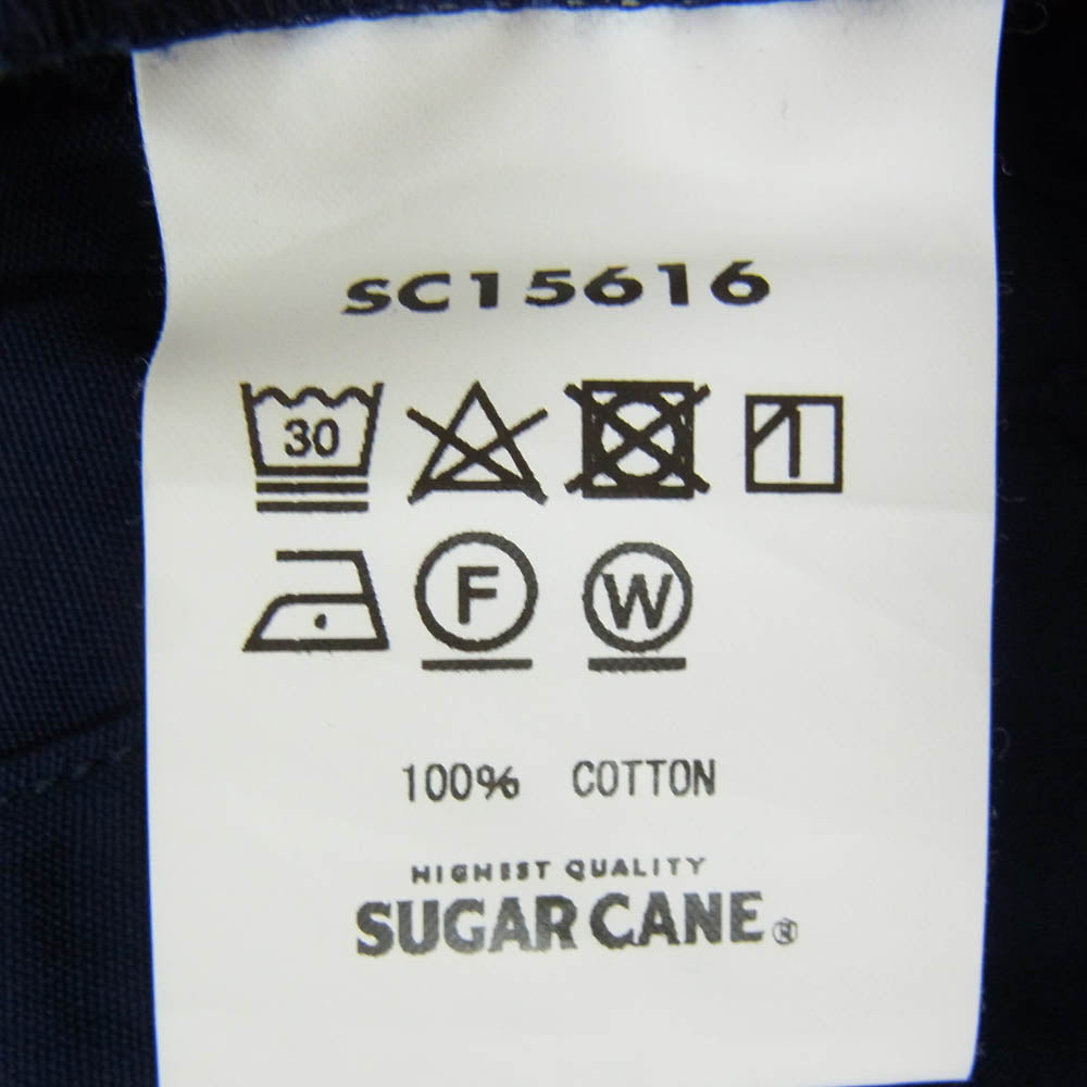 SUGAR CANE シュガーケーン SC15616 COTTON SPORT JACKET コットン スポーツ ジャケット ネイビー系 38【新古品】【未使用】【中古】