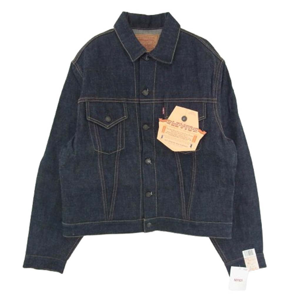 Levi's リーバイス 70557-XX 01年製 復刻 557 BIGE デニム ジャケット インディゴブルー系 42【新古品】【未使用】【中古】