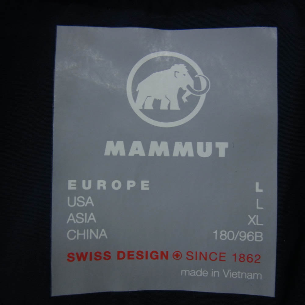 Mammut マムート 1012-00660 Utility Bomber Jacket AF ユーティリティ ボンバー ジャケット ネイビー系 XL【新古品】【未使用】【中古】