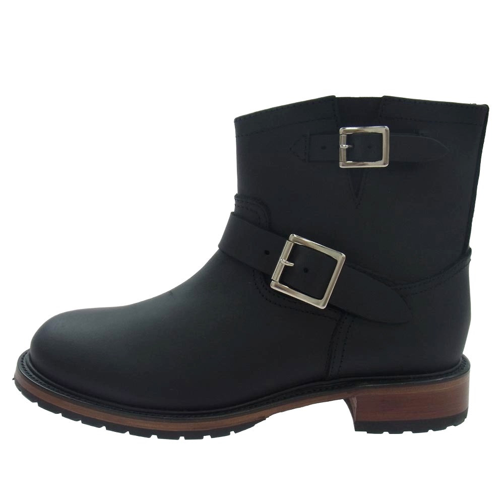 マルニジーンズ ROUTE292 Engineer Boots エンジニア ブーツ ブラック系 27cm【極上美品】【中古】