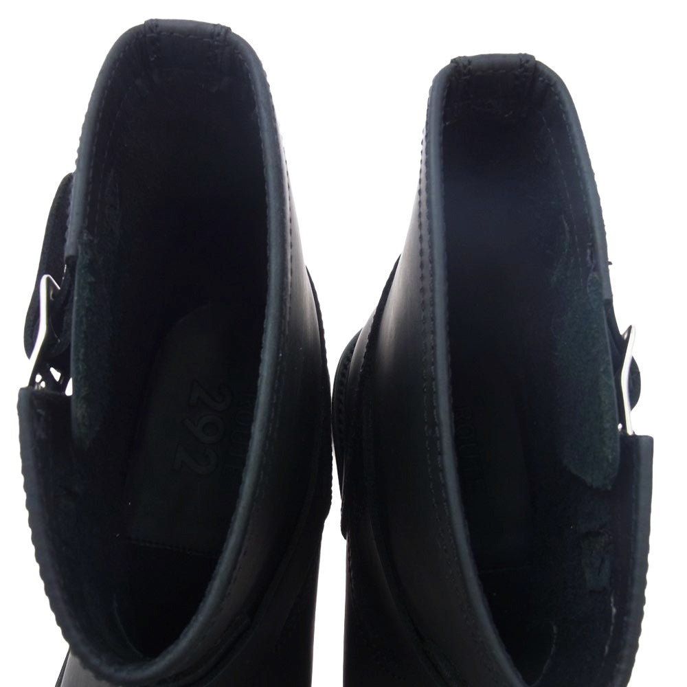 マルニジーンズ ROUTE292 Engineer Boots エンジニア ブーツ ブラック系 27cm【極上美品】【中古】
