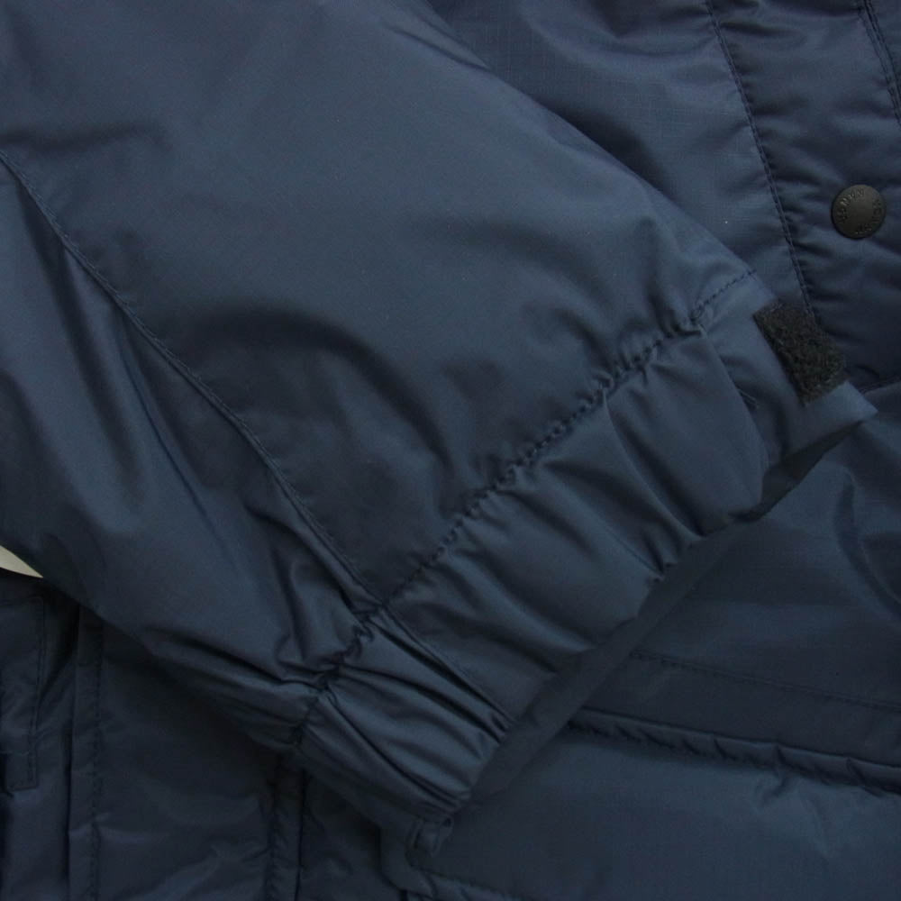 NANGA ナンガ E1AB07G5 blue snow white 別注 オリジナル ダウン ジャケット NAVY ダークネイビー系 ネイビー系 L【新古品】【未使用】【中古】