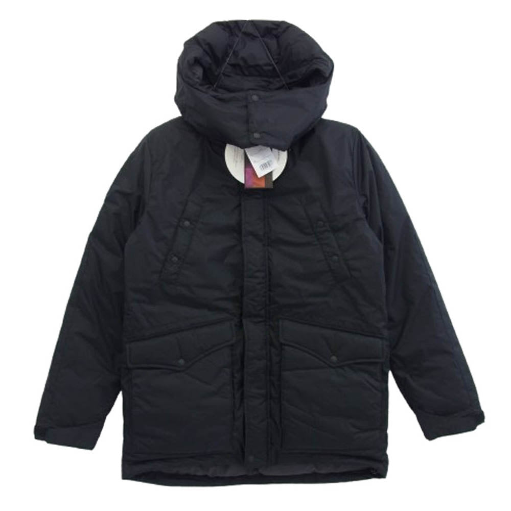 NANGA ナンガ E1AB05F1 blue snow white 別注 オリジナル ダウン ジャケット BLACK ブラック系 M【新古品】【未使用】【中古】