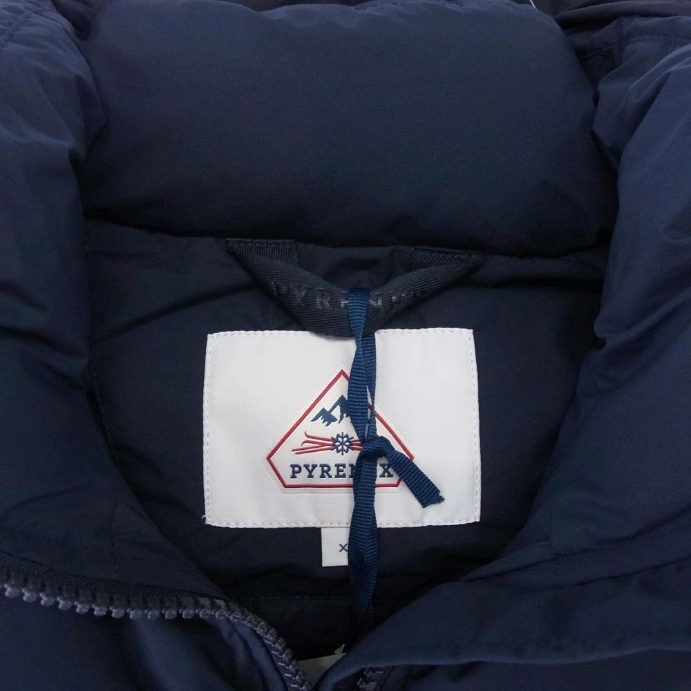Pyrenex ピレネックス SPOUTNIC MINI RIPSTOP 2 VEST スプートニック2 ダウン ベスト ネイビー系 XL【新古品】【未使用】【中古】