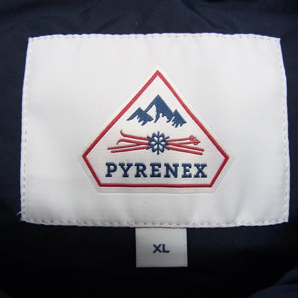Pyrenex ピレネックス SPOUTNIC MINI RIPSTOP 2 VEST スプートニック2 ダウン ベスト ネイビー系 XL【新古品】【未使用】【中古】