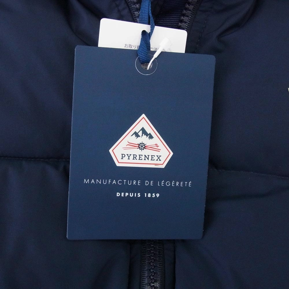 Pyrenex ピレネックス SPOUTNIC MINI RIPSTOP 2 VEST スプートニック2 ダウン ベスト ネイビー系 XL【新古品】【未使用】【中古】