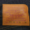 Levi's リーバイス 201-0003 98年製 USA バレンシア工場 555刻印 201XX デニム パンツ インディゴブルー系 W31 L36【新古品】【未使用】【中古】