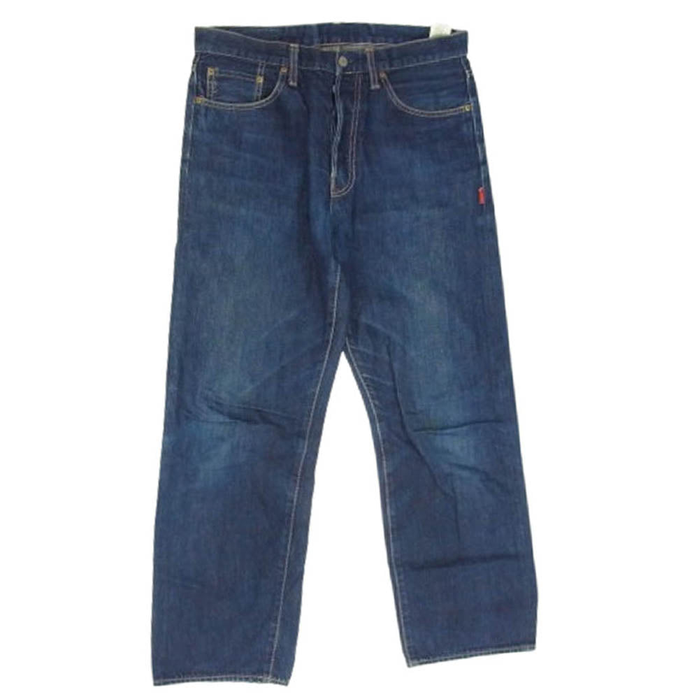 WTAPS ダブルタップス 09SS 1ST 091LTDT-PTM01 セルビッチ ボタンフライ デニムパンツ インディゴブルー系 M【中古】