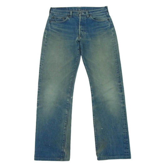 Levi's リーバイス Vintage ヴィンテージ El Paso エルパソ工場製 ボタン裏 524 501 赤耳 デニム パンツ インディゴブルー系 W31 L36【中古】