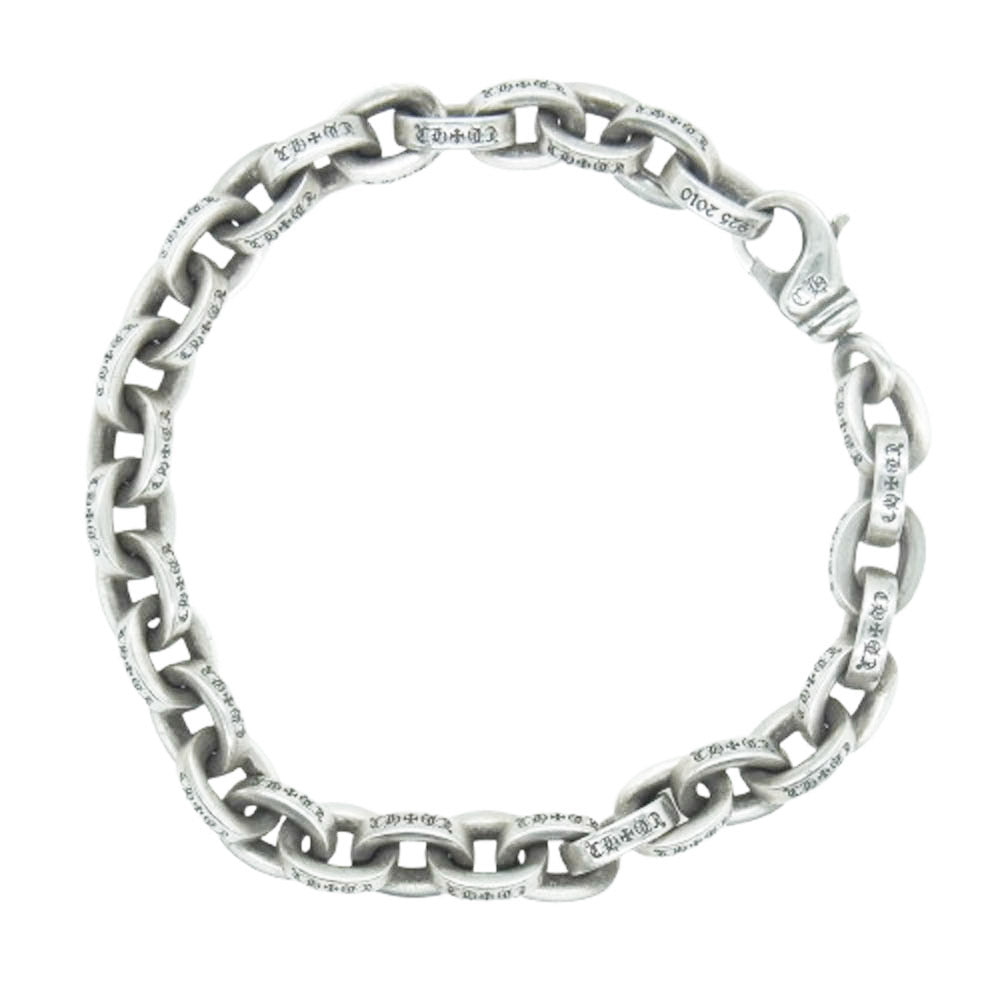 CHROME HEARTS クロムハーツ（原本無） LARGE PAPER CHN ラージ ペーパーチェーン ブレスレット 8inch 8インチ シルバー系【中古】