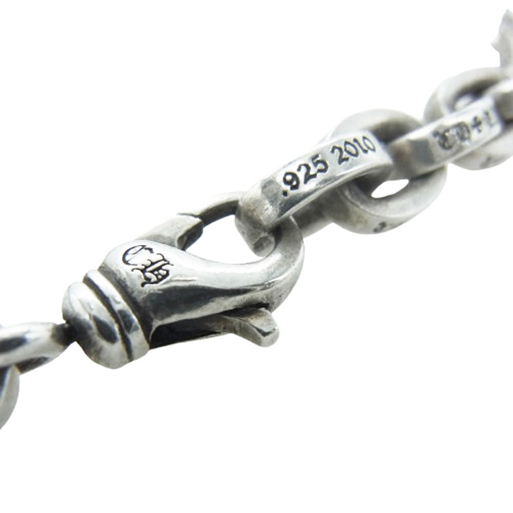 CHROME HEARTS クロムハーツ（原本無） LARGE PAPER CHN ラージ ペーパーチェーン ブレスレット 8inch 8インチ シルバー系【中古】