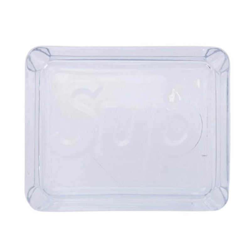 Supreme シュプリーム 20SS Debossed Glass Ashtray デボスド ガラス アッシュ トレイ 灰皿 クリア クリア系【中古】