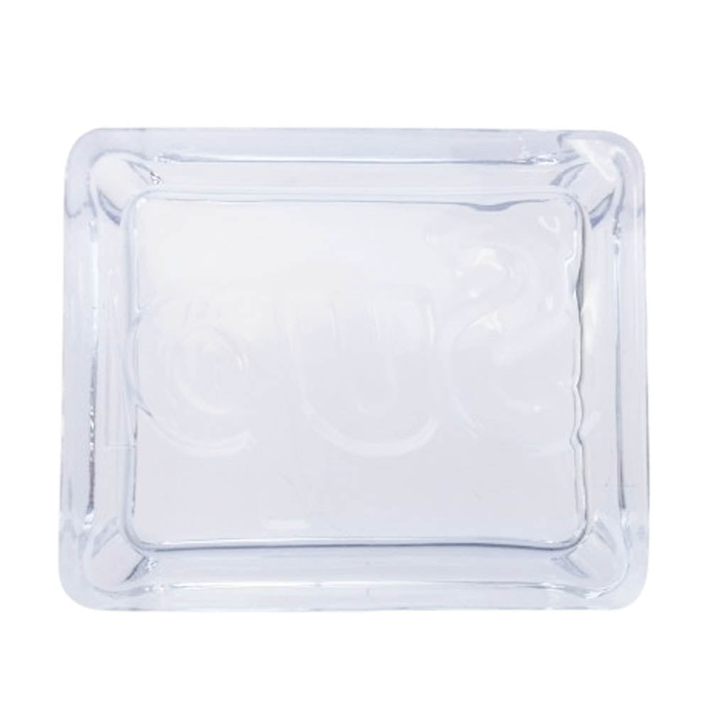 Supreme シュプリーム 20SS Debossed Glass Ashtray デボスド ガラス アッシュ トレイ 灰皿 クリア クリア系【中古】