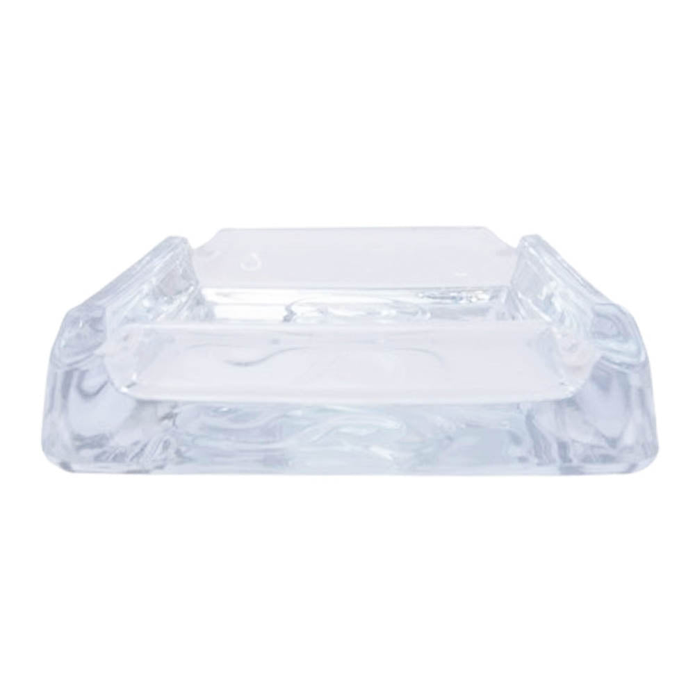 Supreme シュプリーム 20SS Debossed Glass Ashtray デボスド ガラス アッシュ トレイ 灰皿 クリア クリア系【中古】