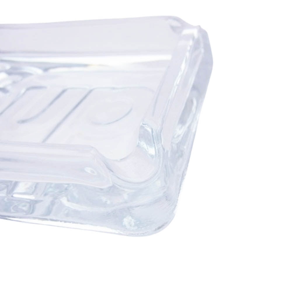 Supreme シュプリーム 20SS Debossed Glass Ashtray デボスド ガラス アッシュ トレイ 灰皿 クリア クリア系【中古】