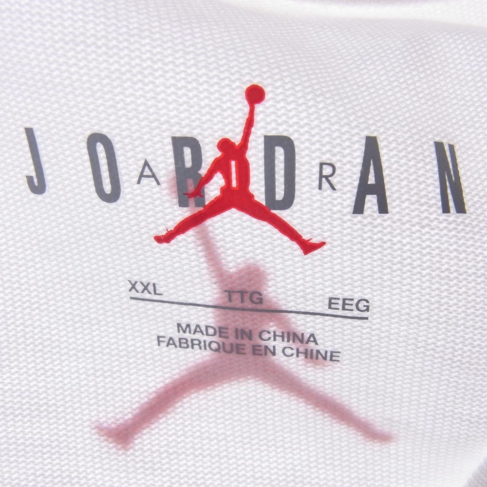 NIKE ナイキ HQ1736-100 Nigel sylvester ナイジェルシルベスター jordan ジョーダン クルーネック 半袖 Tシャツ ホワイト系 XXL【極上美品】【中古】