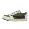 NIKE ナイキ DM7866-200 TRAVIS SCOTT AIR JORDAN 1 AJ1 LOW OG REVERSE OLIVE トラヴィススコット エアジョーダン1 ロー OG リバースオリーブ ローカット スニーカー カーキ系 27.5cm【極上美品】【中古】
