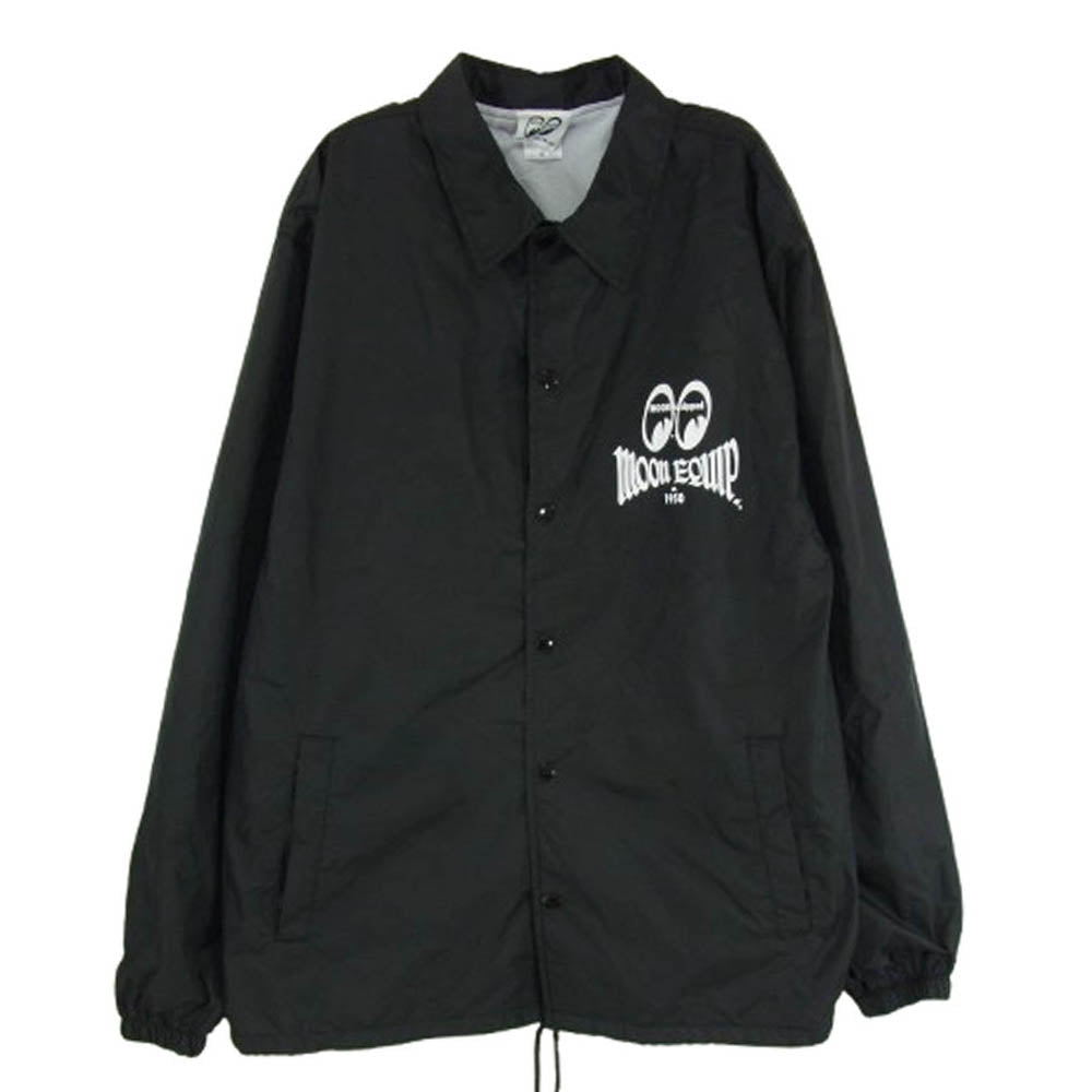 moon equipment アイアンクロス コーチジャケット ブラック系 XL【中古】