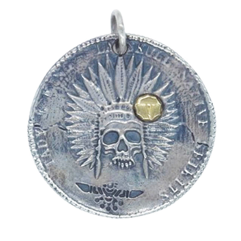 TADY&KING タディアンドキング GPウルフ GPロングホーン COIN TOP コイントップ ネックレス【中古】