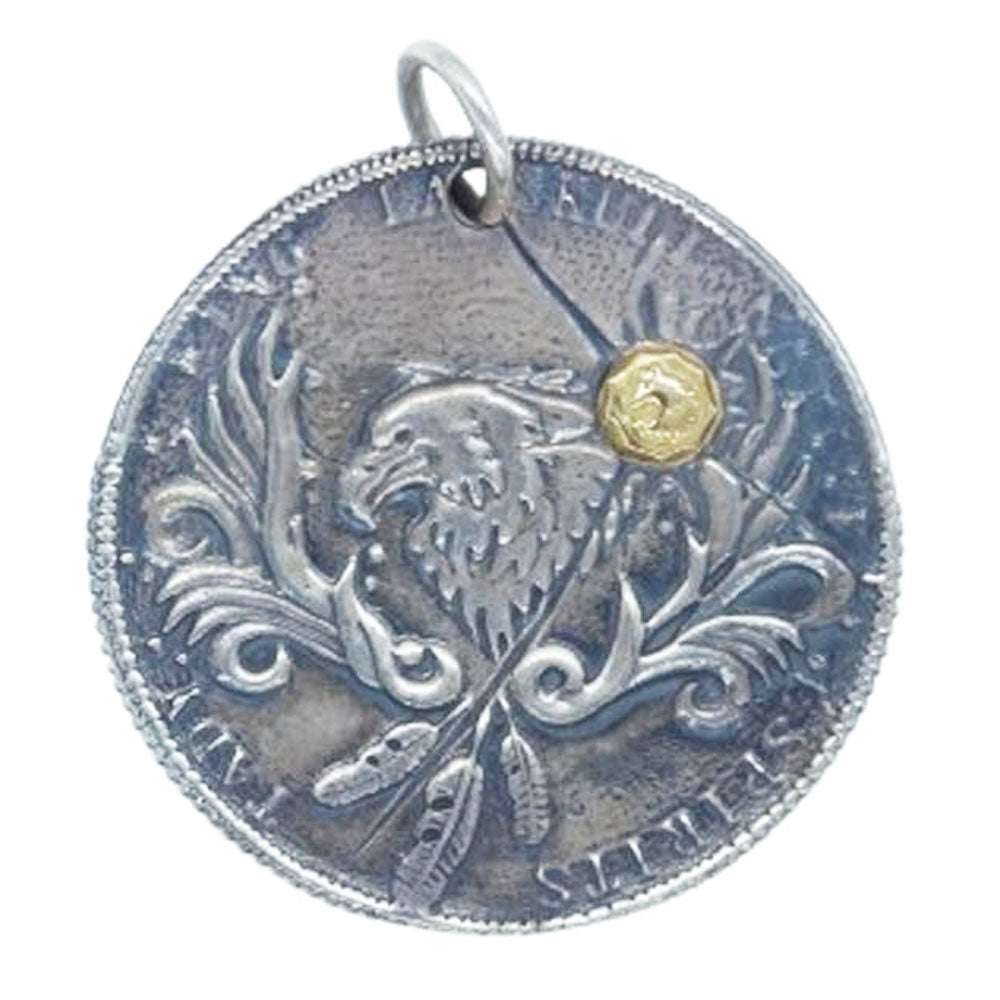 TADY&KING タディアンドキング GPウルフ GPロングホーン COIN TOP コイントップ ネックレス【中古】