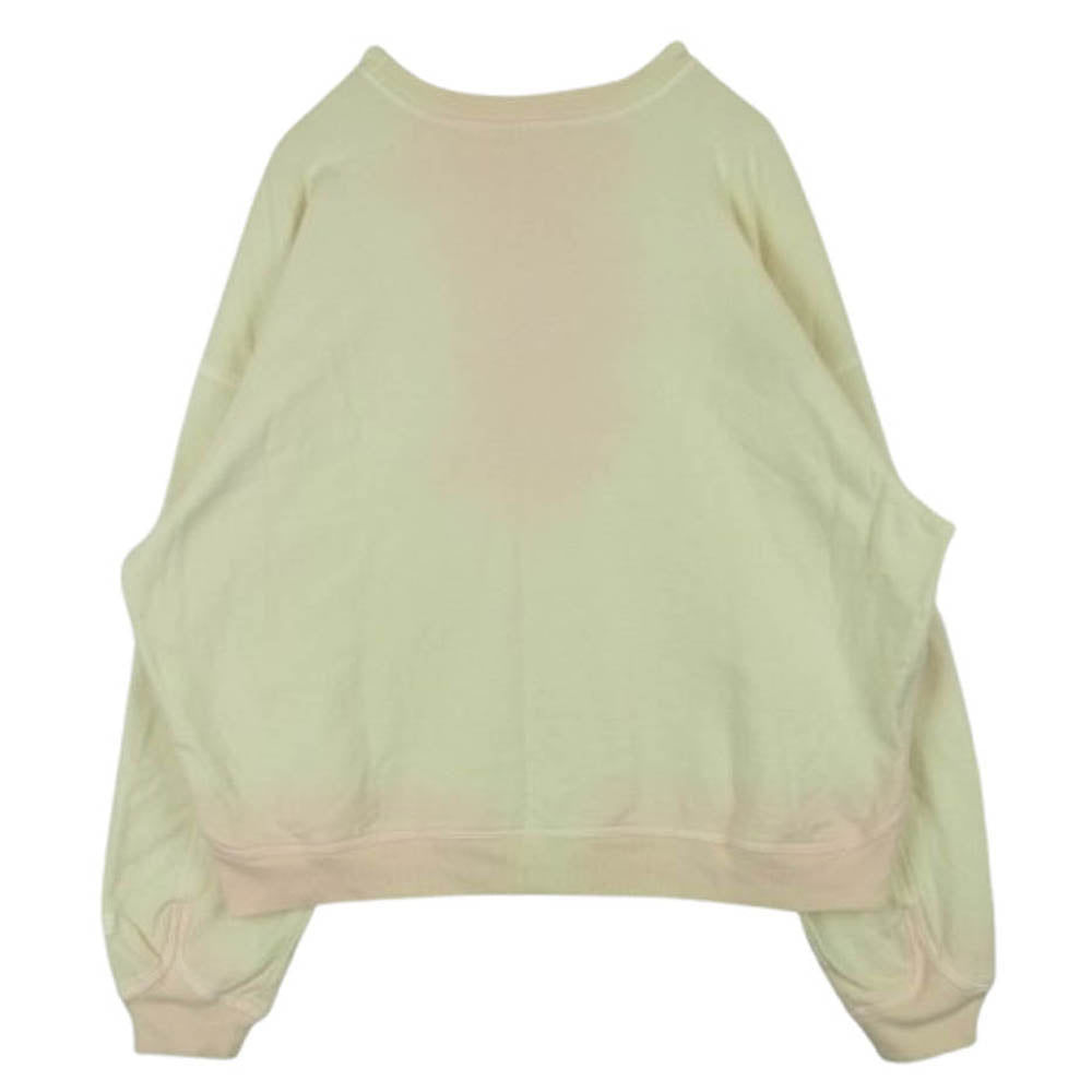 アールエムギャング RMG21AW-001 タイダイ染め スウェット トレーナー 日本製 ベージュ系 クリーム色系 L【中古】