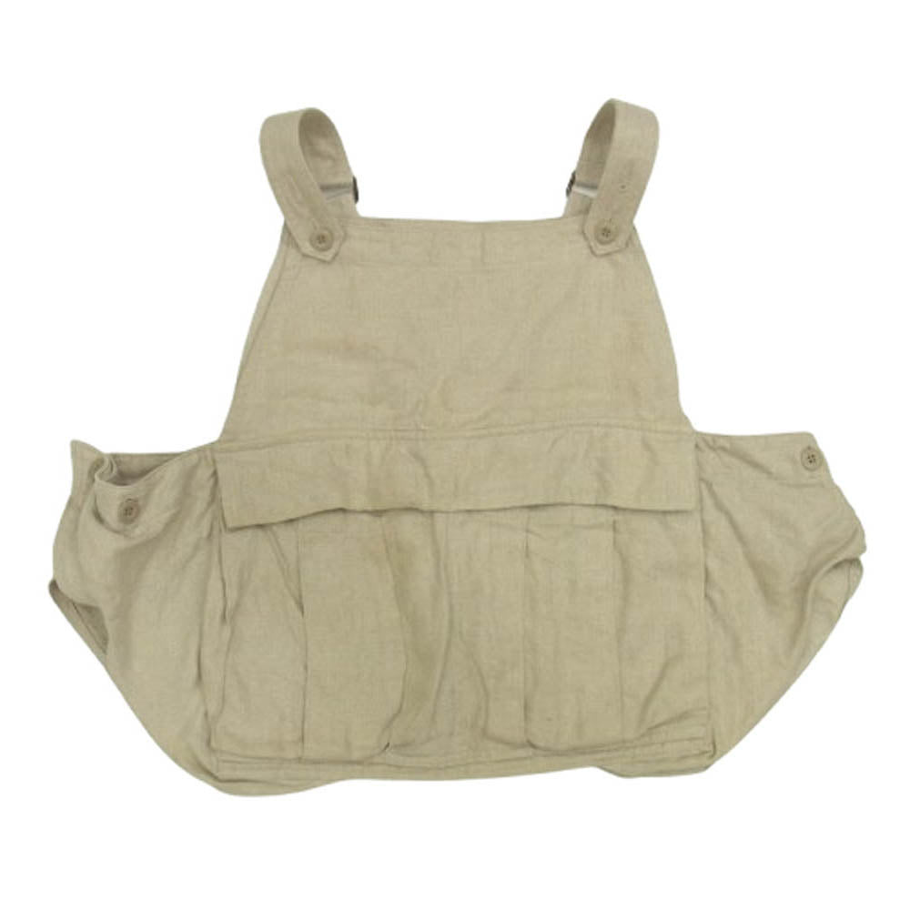 ブラウンバイツータックス 20SS B23-V002 SEED IT VEST リネンベスト ベージュ系【中古】