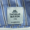 Sacai サカイ 23SS 23-03040M Thomas Mason トーマスメイソン Cotton Poplin Pants ストライプ コットン パンツ ブルー系 ホワイト系 458 2【中古】