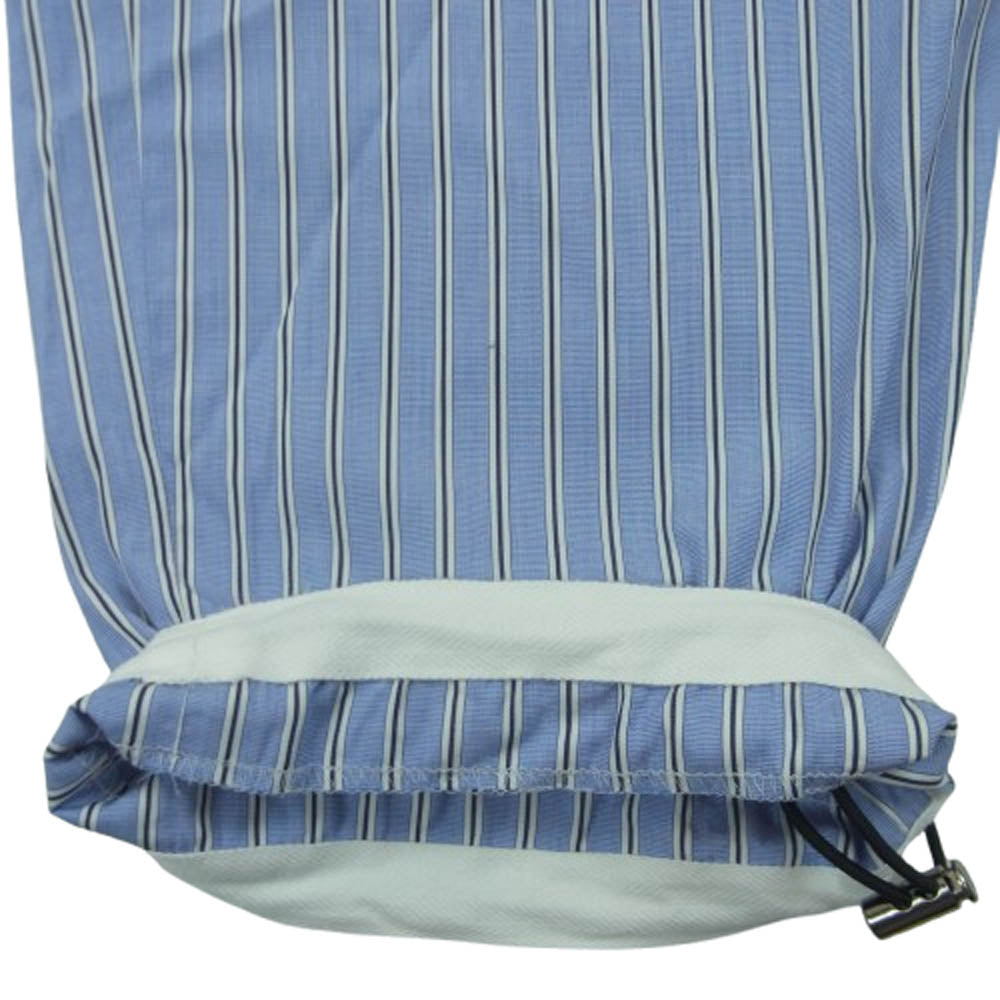 Sacai サカイ 23SS 23-03040M Thomas Mason トーマスメイソン Cotton Poplin Pants ストライプ コットン パンツ ブルー系 ホワイト系 458 2【中古】