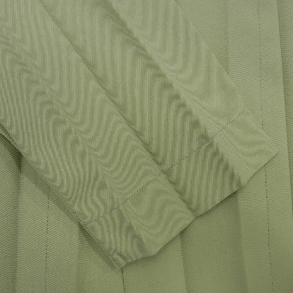 HOMME PLISSE ISSEY MIYAKE オム プリッセ イッセイミヤケ 24SS HP41FD285 EDGE ENSEMBLE アコーディオンプリーツ ジャケット ライトグリーン系 2【中古】