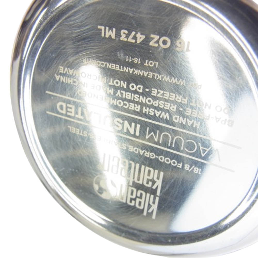 HYSTERIC GLAMOUR ヒステリックグラマー klean kanteen インスレート ステンレス ボトル 水筒【新古品】【未使用】【中古】