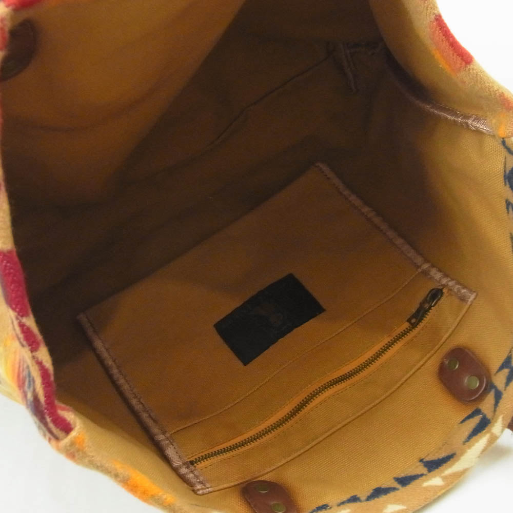 HYSTERIC GLAMOUR ヒステリックグラマー Pendleton ペンドルトン ネイティブ柄 トートバッグ ブラウン系【中古】