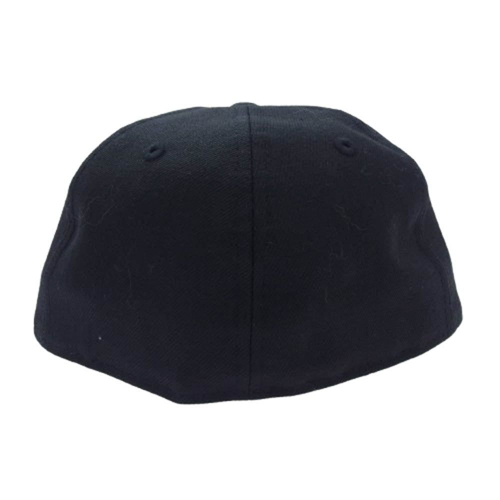 mastermind JAPAN マスターマインドジャパン NEW ERA ニューエラ ロゴ刺繍 スカル ベースボール キャップ 帽子 ブラック系【美品】【中古】