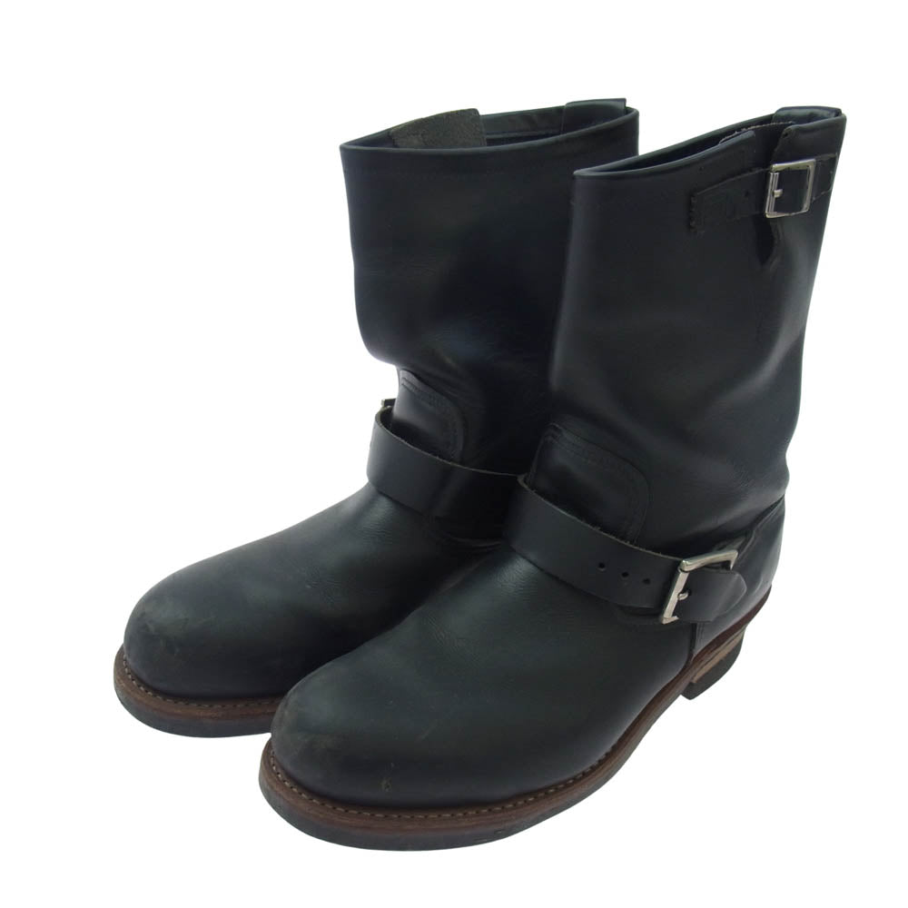 RED WING レッドウィング 2268 ENGINEER BOOTS エンジニア ブーツ ブラック系 10D(28cm)【中古】