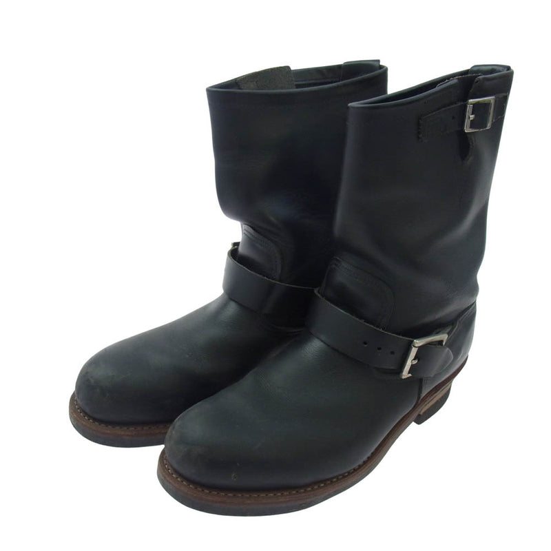 RED WING レッドウィング 2268 ENGINEER BOOTS エンジニア ブーツ ブラック系 10D(28cm)【中古】