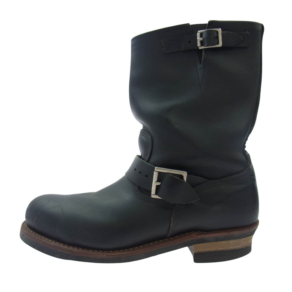 RED WING レッドウィング 2268 ENGINEER BOOTS エンジニア ブーツ ブラック系 10D(28cm)【中古】