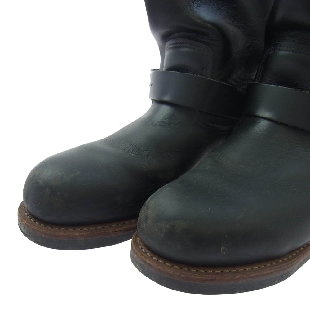 RED WING レッドウィング 2268 ENGINEER BOOTS エンジニア ブーツ ブラック系 10D(28cm)【中古】
