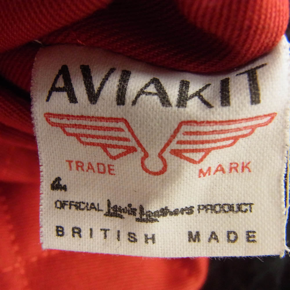 Lewis Leathers ルイスレザー CYCLONE サイクロン レザー ダブル ライダース ジャケット ブラック系 42【中古】