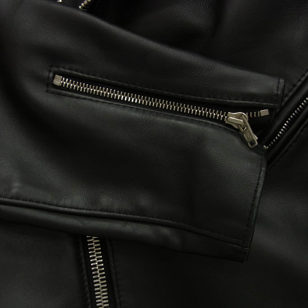 Lewis Leathers ルイスレザー CYCLONE サイクロン レザー ダブル ライダース ジャケット ブラック系 42【中古】