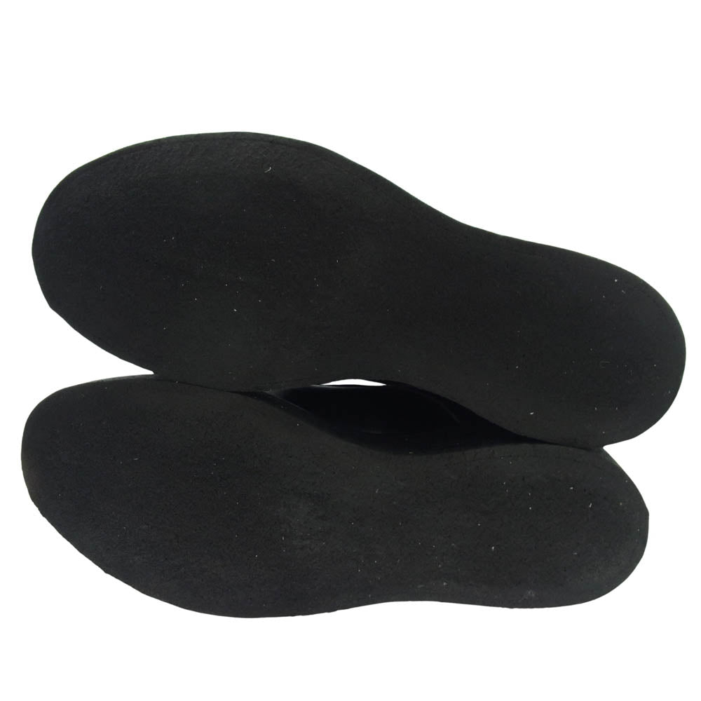 キッズラブゲイト RICHARD-M ダブルモンク ラバーソール レザー シューズ ブラック系 UK8.5(27cm)【新古品】【未使用】【中古】