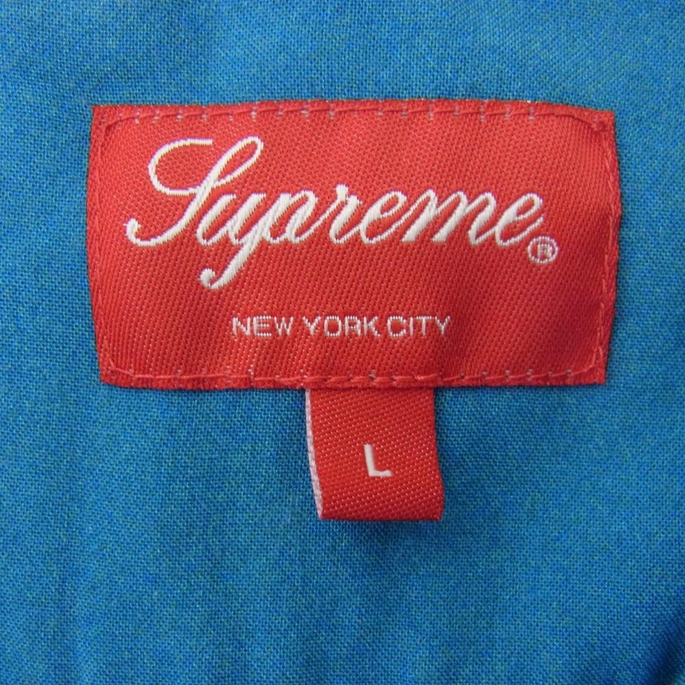Supreme シュプリーム 20AW Blow Back Rayon S/S Shirt ブローバック レーヨン 半袖 アロハシャツ マルチカラー系 L【中古】