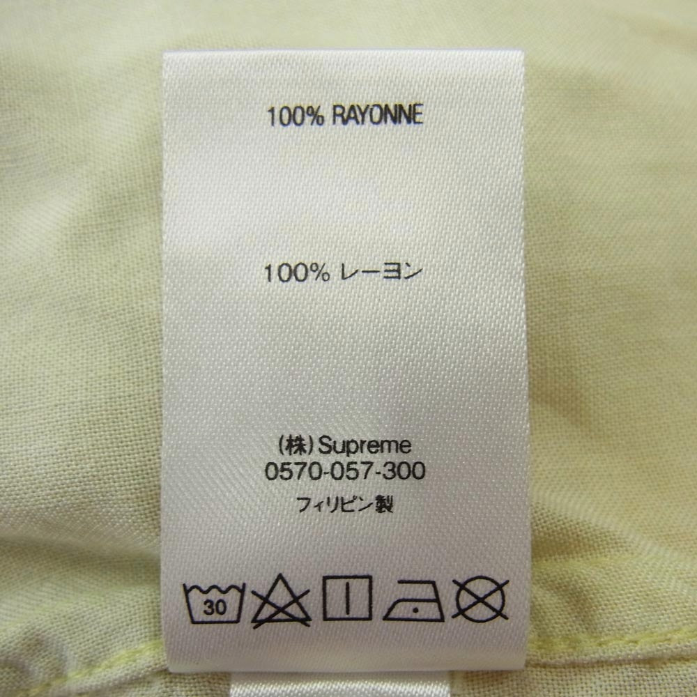 Supreme シュプリーム 20AW Blow Back Rayon S/S Shirt ブローバック レーヨン 半袖 アロハシャツ マルチカラー系 L【中古】