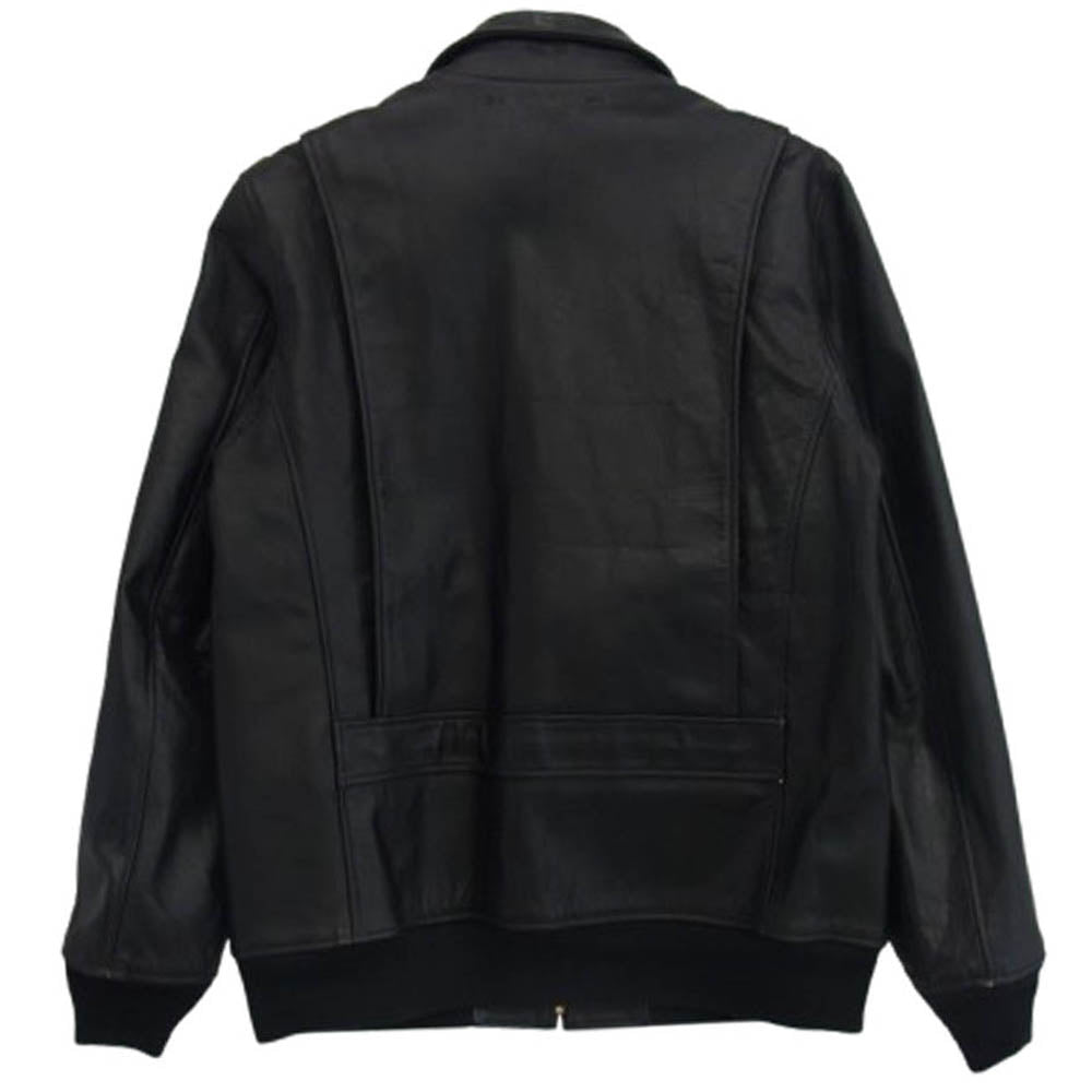 NEIGHBORHOOD ネイバーフッド ホースハイド A-2 レザー ジャケット ブラック系 L【中古】