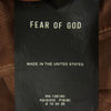 FEAR OF GOD フィアオブゴッド Double Front Work Pants ナイロン切替 キャンバス ダブルフロント ワークパンツ ブラウン系 L【中古】