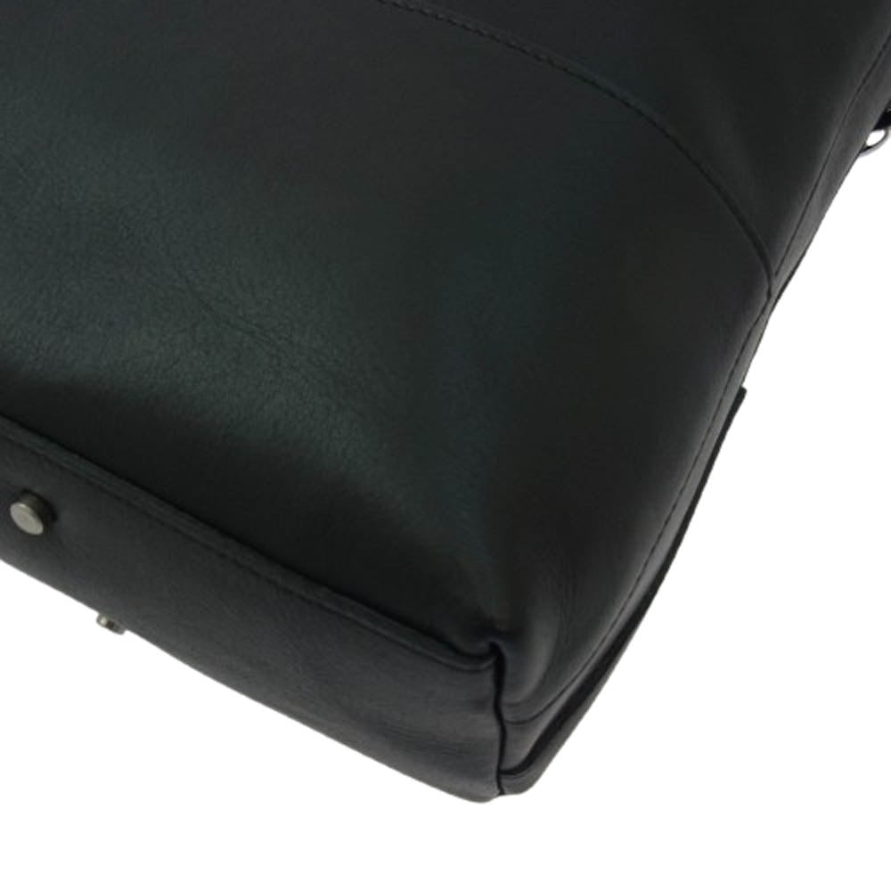 aniary アニアリ 36-02003 Artisan Leather アルティザンレザー トートバッグ ブラック系【新古品】【未使用】【中古】