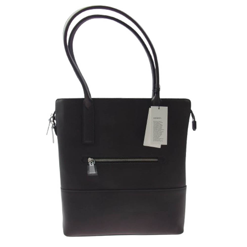 aniary アニアリ 36-02000 Artisan Leather アルティザンレザー トートバッグ チャコール系【新古品】【未使用】【中古】