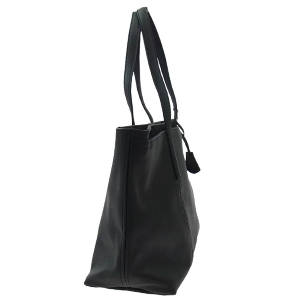 aniary アニアリ 07-052011 Shrink leather シュリンクレザー トートバッグ ブラック系【新古品】【未使用】【中古】