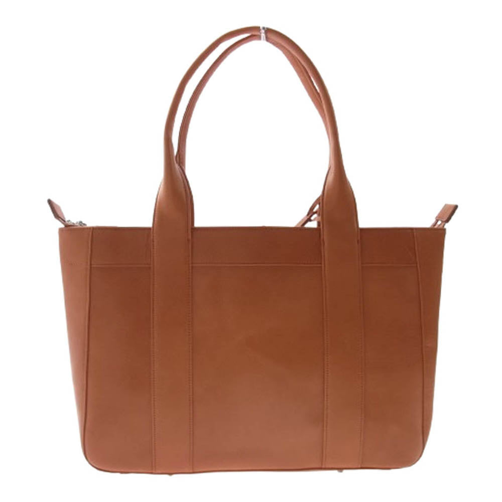 aniary アニアリ 01-02013 Antique Leather アンティークレザー ビジネスバッグ オレンジ系【新古品】【未使用】【中古】