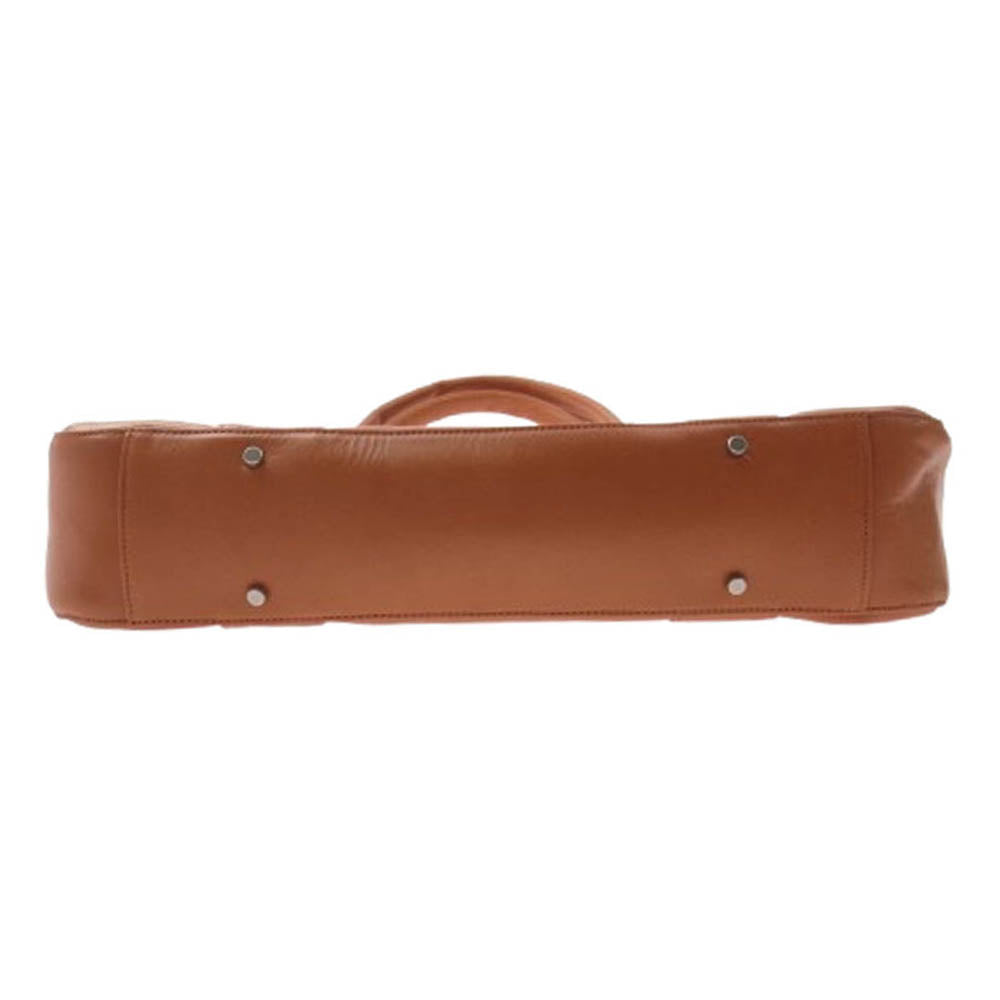 aniary アニアリ 01-02013 Antique Leather アンティークレザー ビジネスバッグ オレンジ系【新古品】【未使用】【中古】
