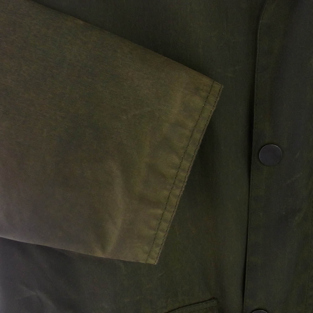 Barbour バブアー MWX1041SG51 SOLWAY ZIP ソルウェイジップ オイルド ジャケット カーキ系 38【中古】