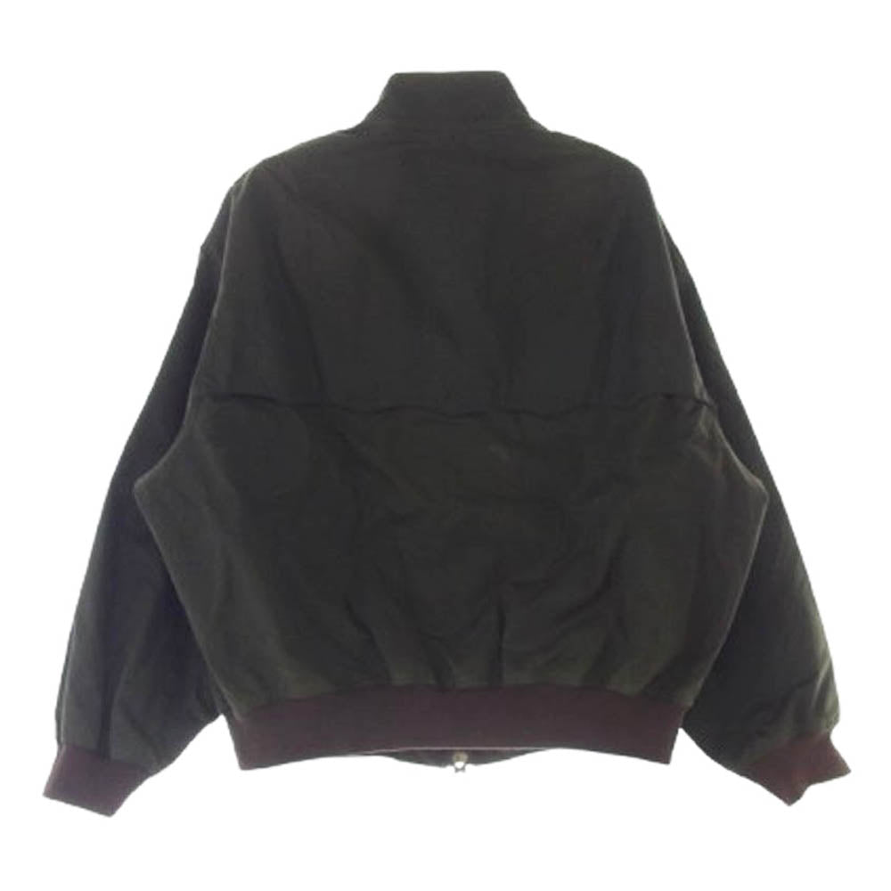 Barbour バブアー 24AW 242MWX2327 × Baracuta バラクータ WAX JACKET G9 ワックス オイルド ジャケット ブルゾン カーキ系 M【中古】